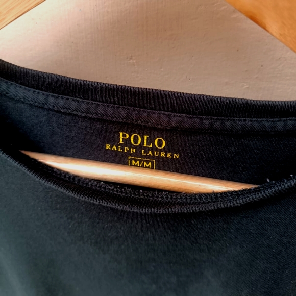 Polo Ralph Lauren Black Tee - Picture 4 of 7